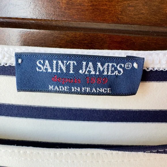 Saint James PHARE Striped Tee - Picture 5 of 8
